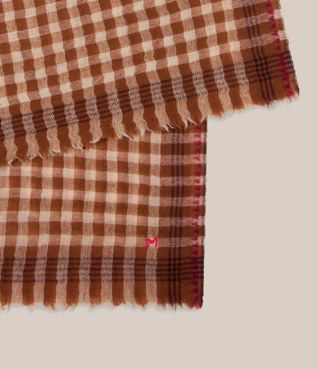 Moismont Vichy N°693 Henna Scarf
