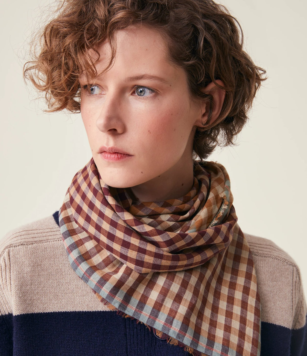 Moismont Foulard Poem N°821 Henna