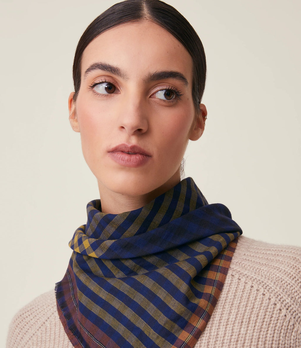 Moismont Foulard Poem N°821 Magic Blue