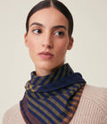 Moismont Foulard Poem N°821 Magic Blue