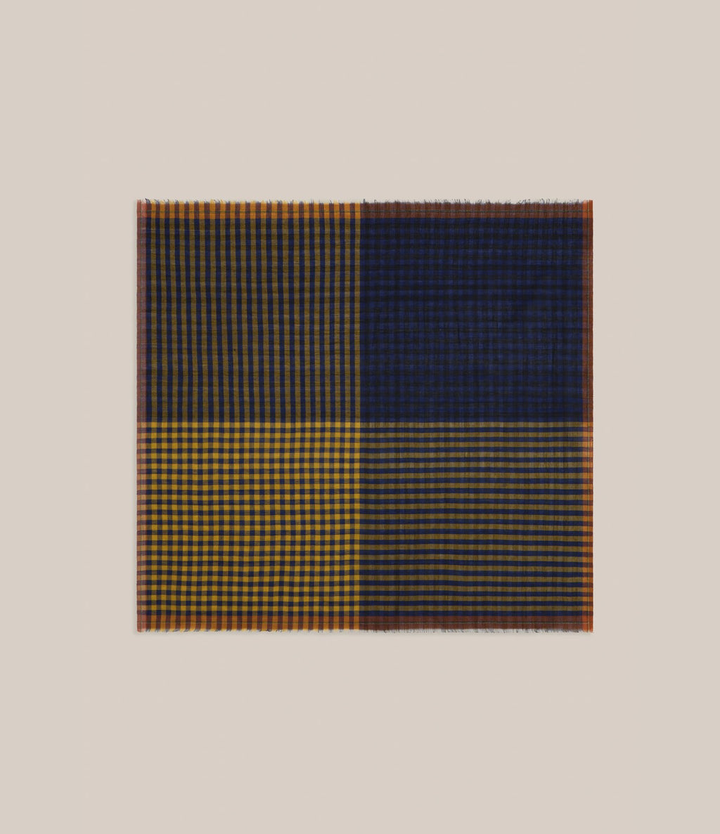 Moismont Foulard Poem N°821 Magic Blue