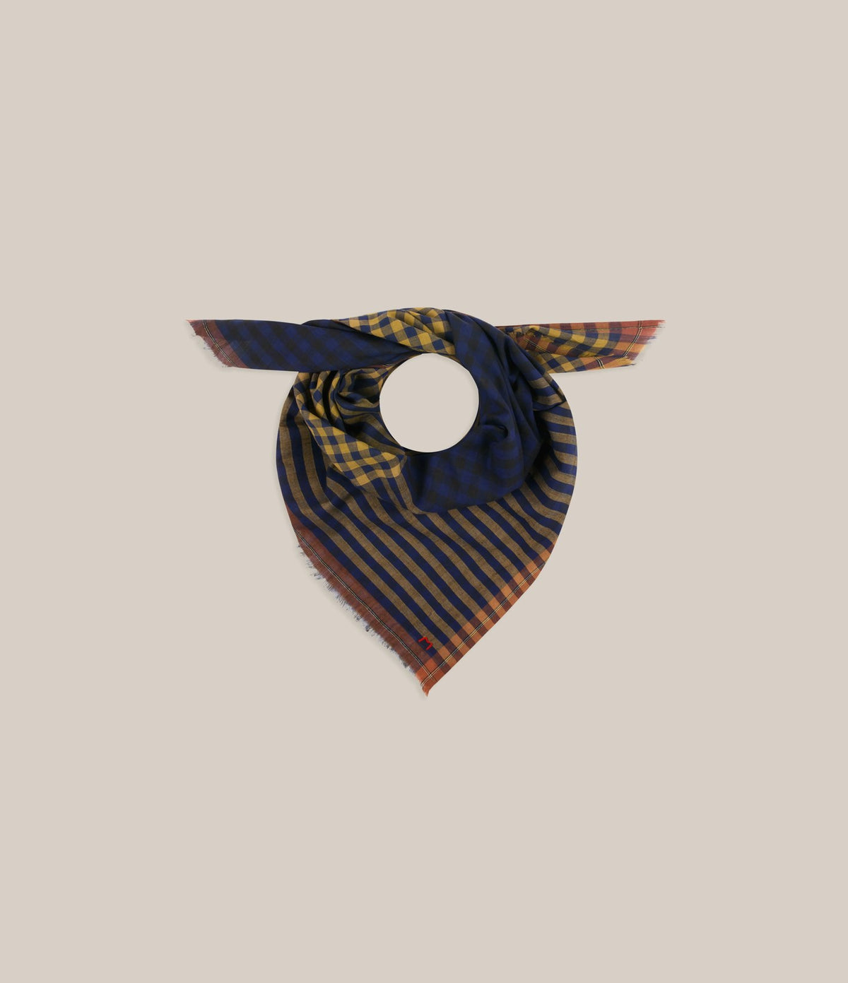 Moismont Foulard Poem N°821 Magic Blue