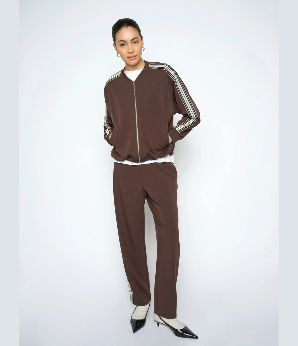 Mos Mosh Ardie Barrel Sweatpant Marrón Chocolate