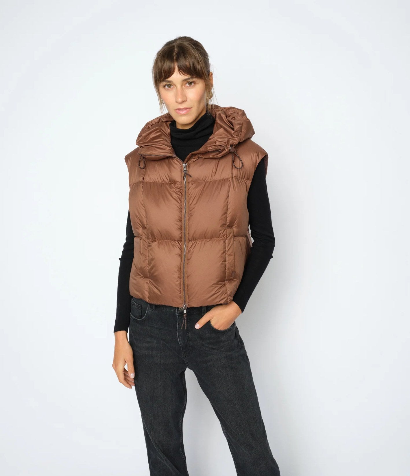 Mos Mosh Kiara Tally Down Vest Cobre
