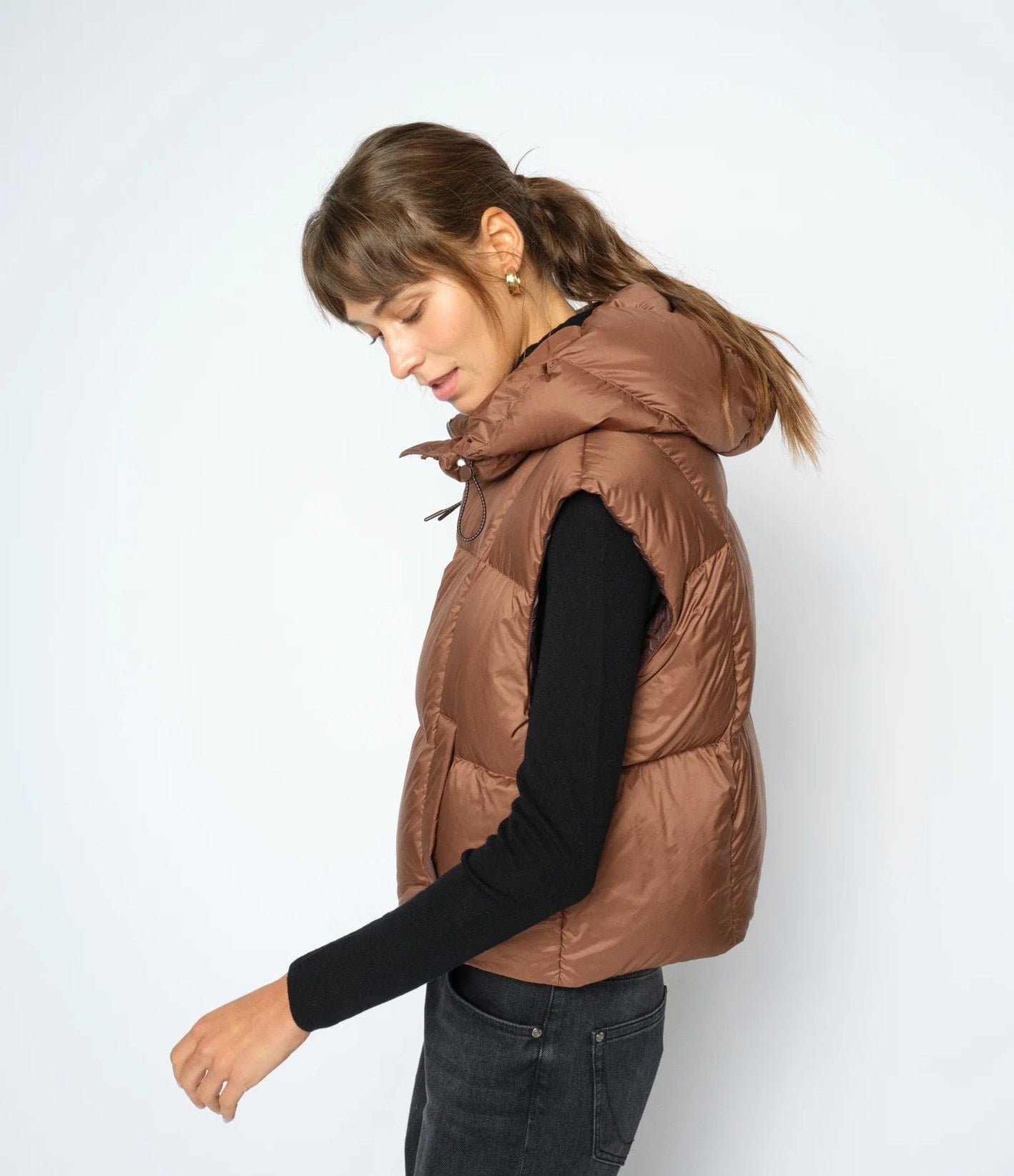Mos Mosh Kiara Tally Down Vest Cobre