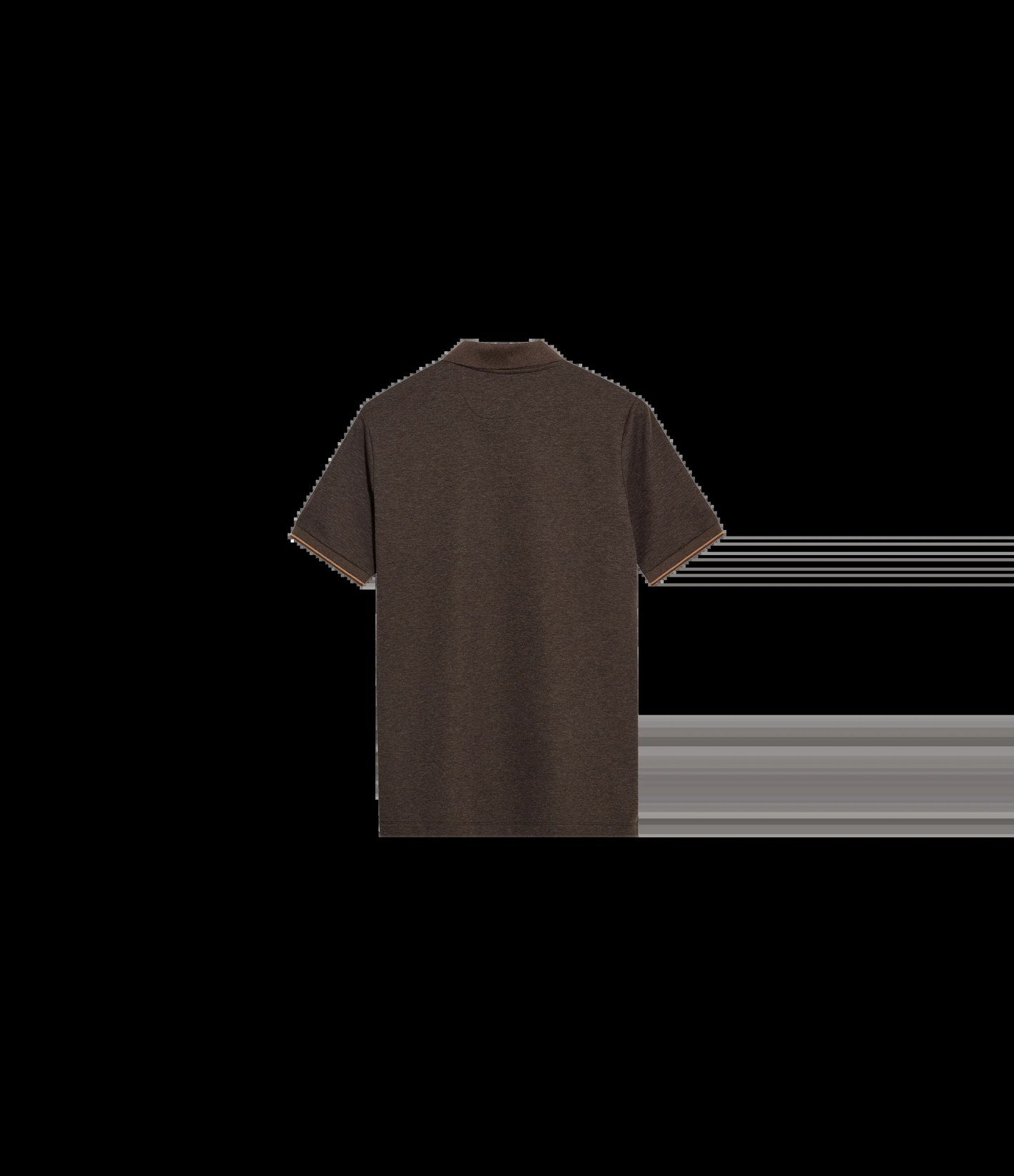 Mos Mosh Harvey Polo Chocolate Brown
