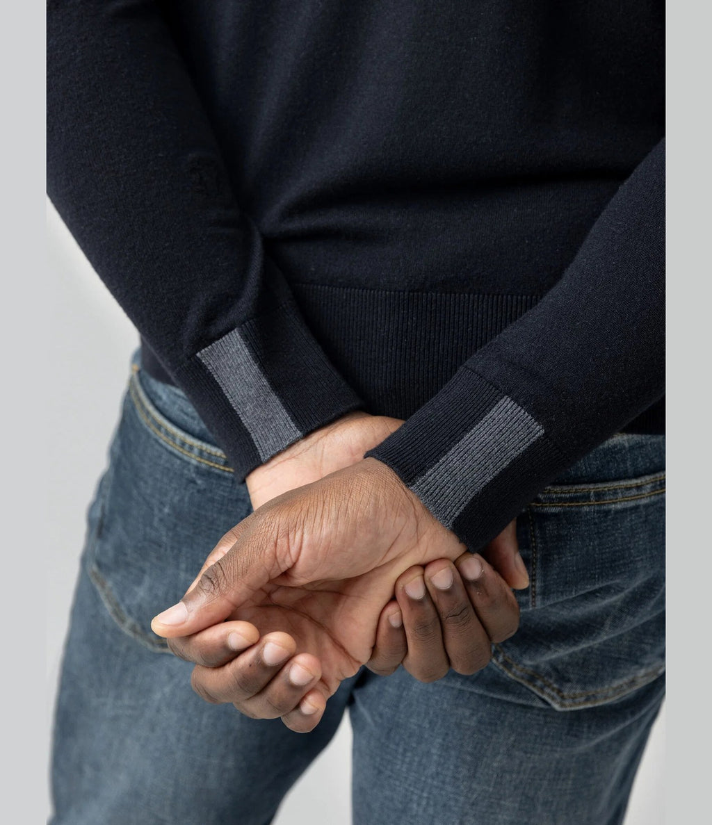 Mos Mosh Adam Soft Knit Black