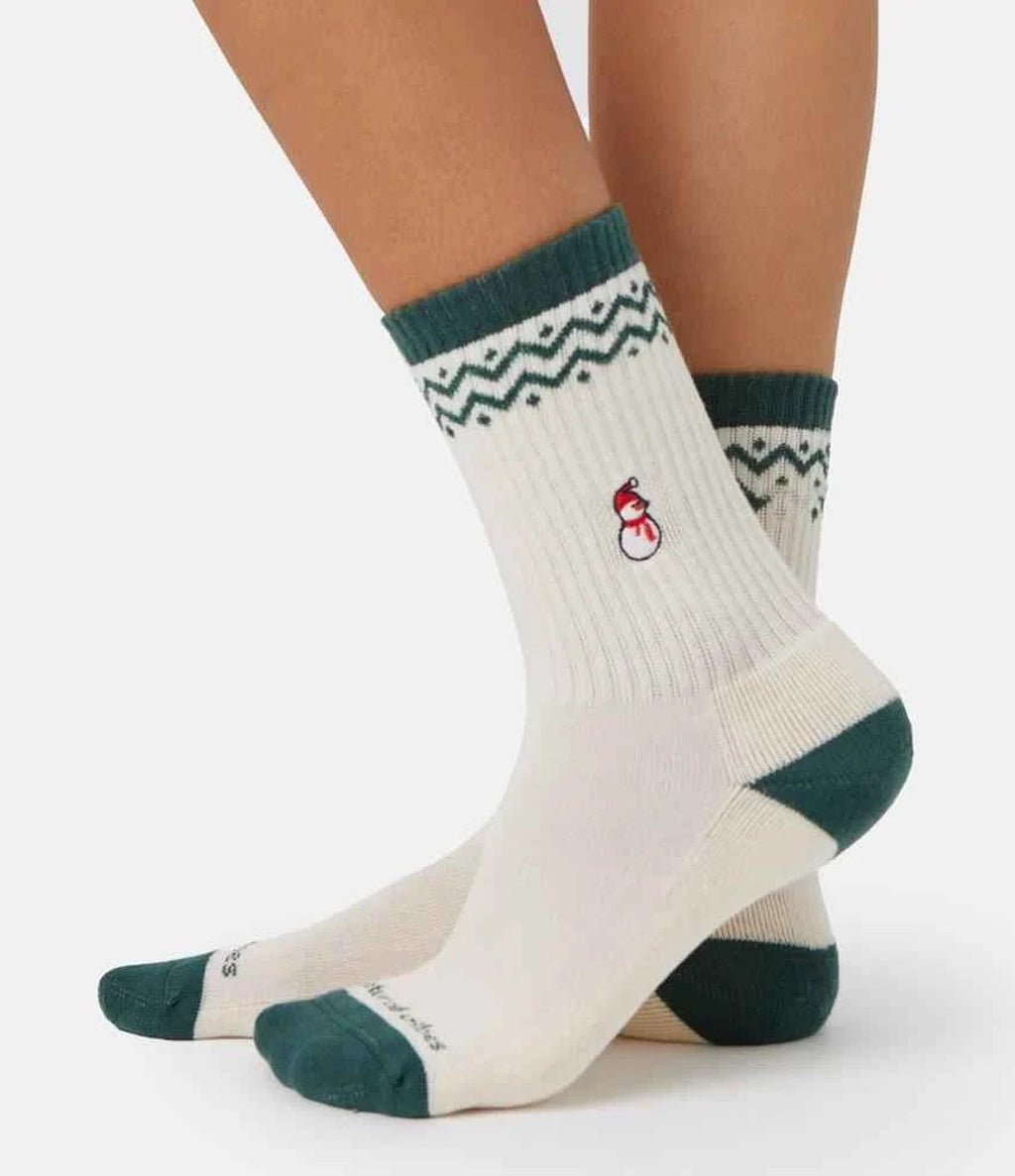 Natural Vibes Snowball Xmas Socks
