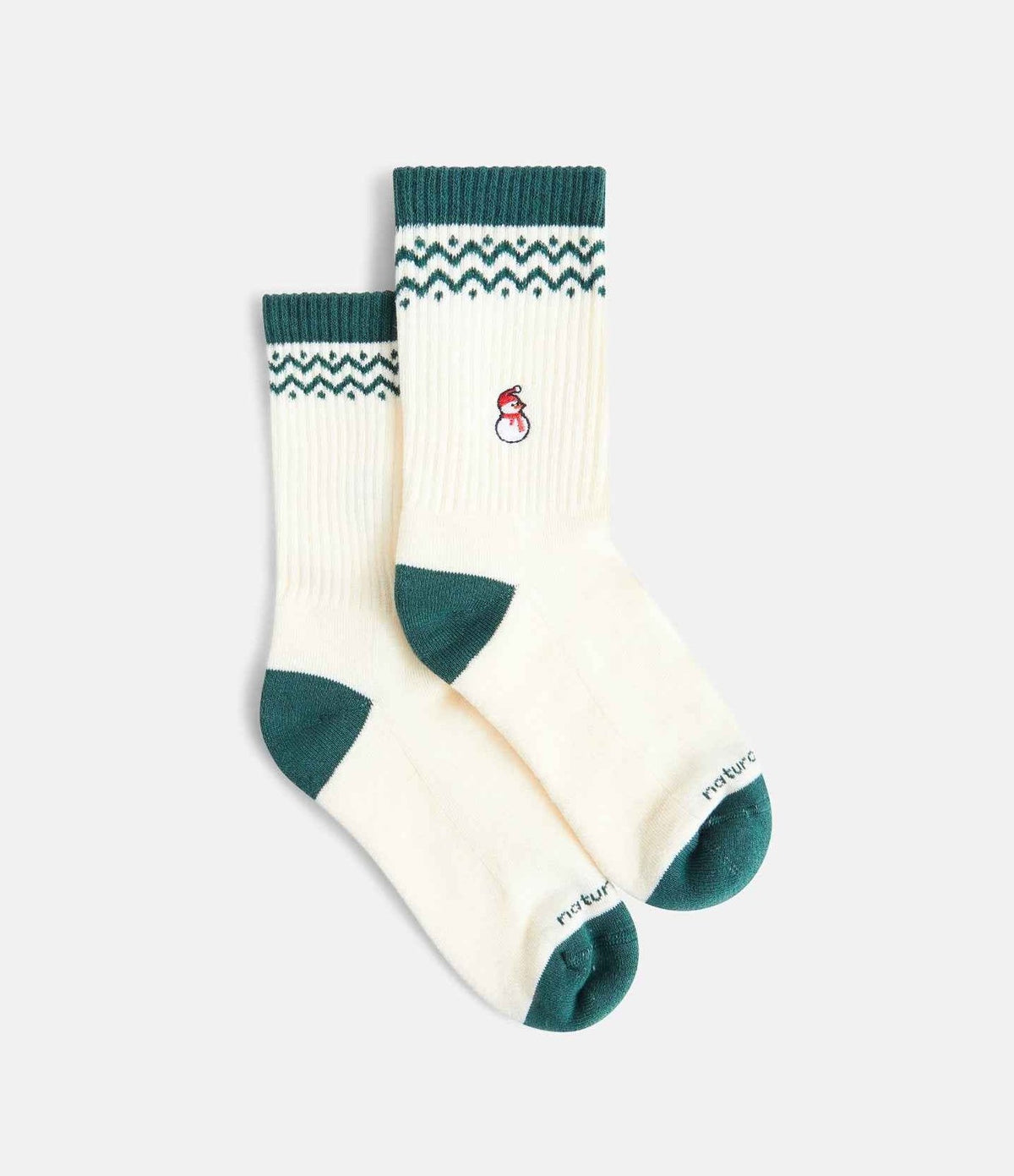 Natural Vibes Snowball Xmas Socks