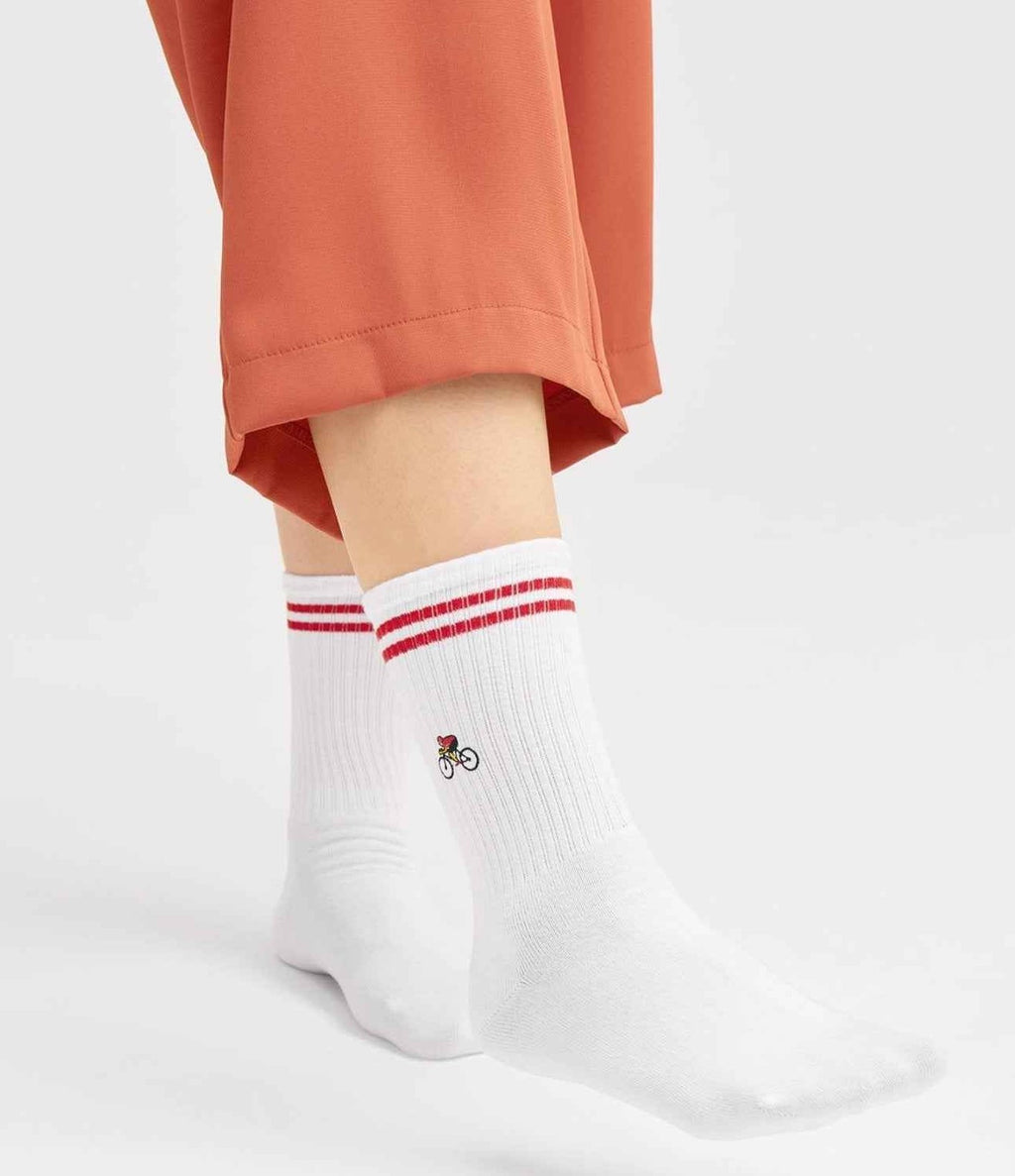 Natural Vibes Bicycle Tennis Socks
