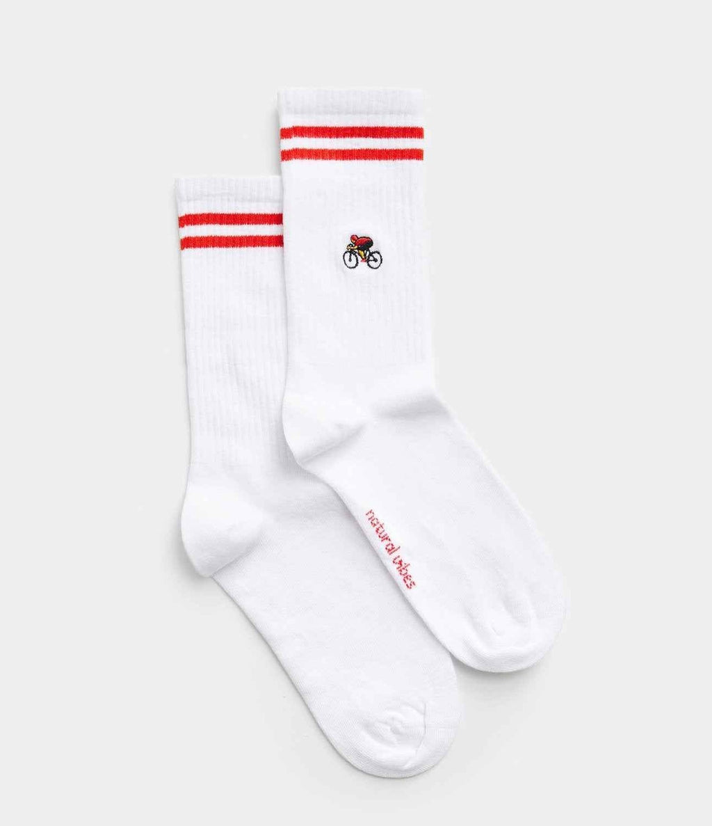 Natural Vibes Bicycle Tennis Socks