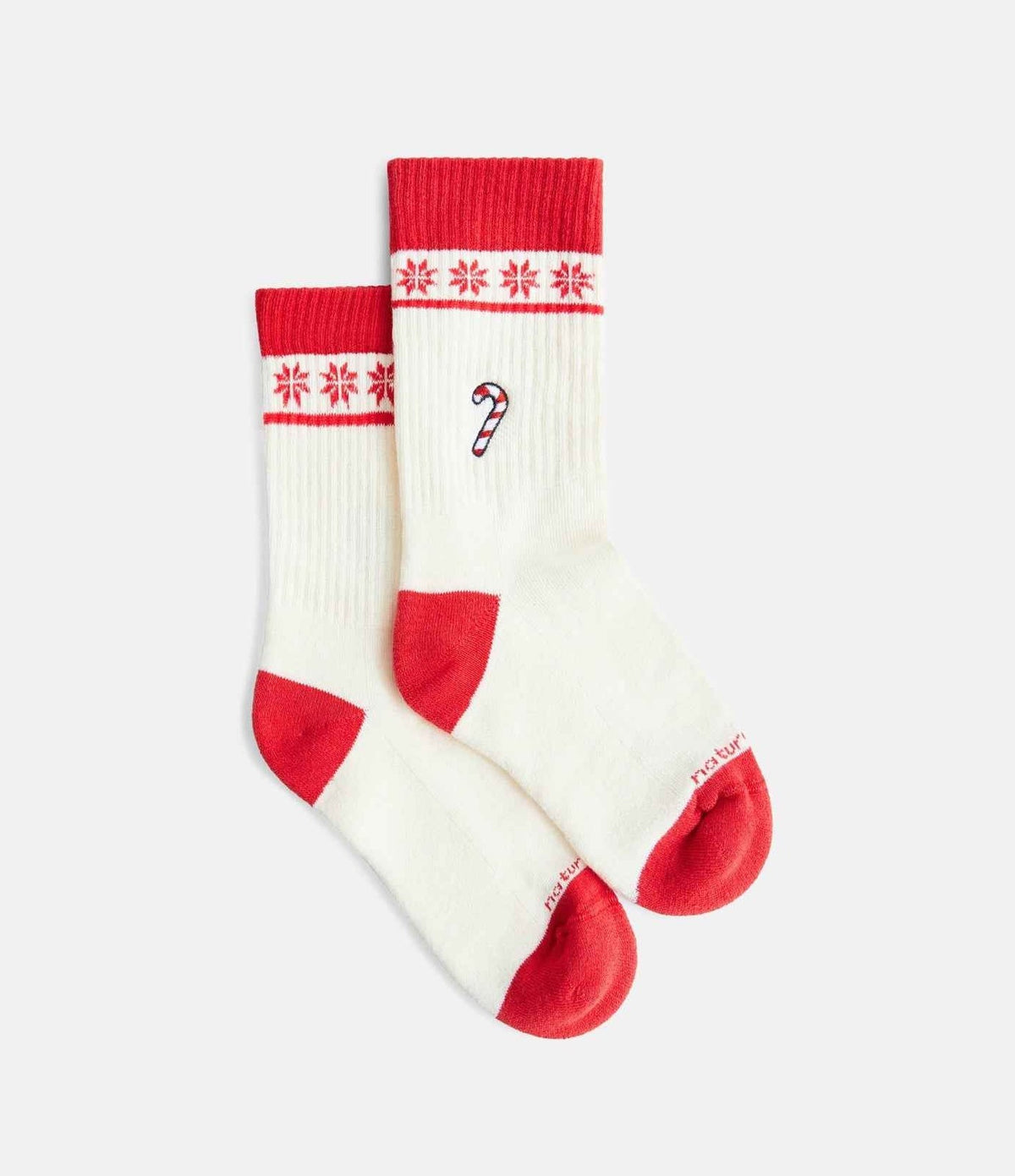 Natural Vibes Candy Cane Xmas Socks