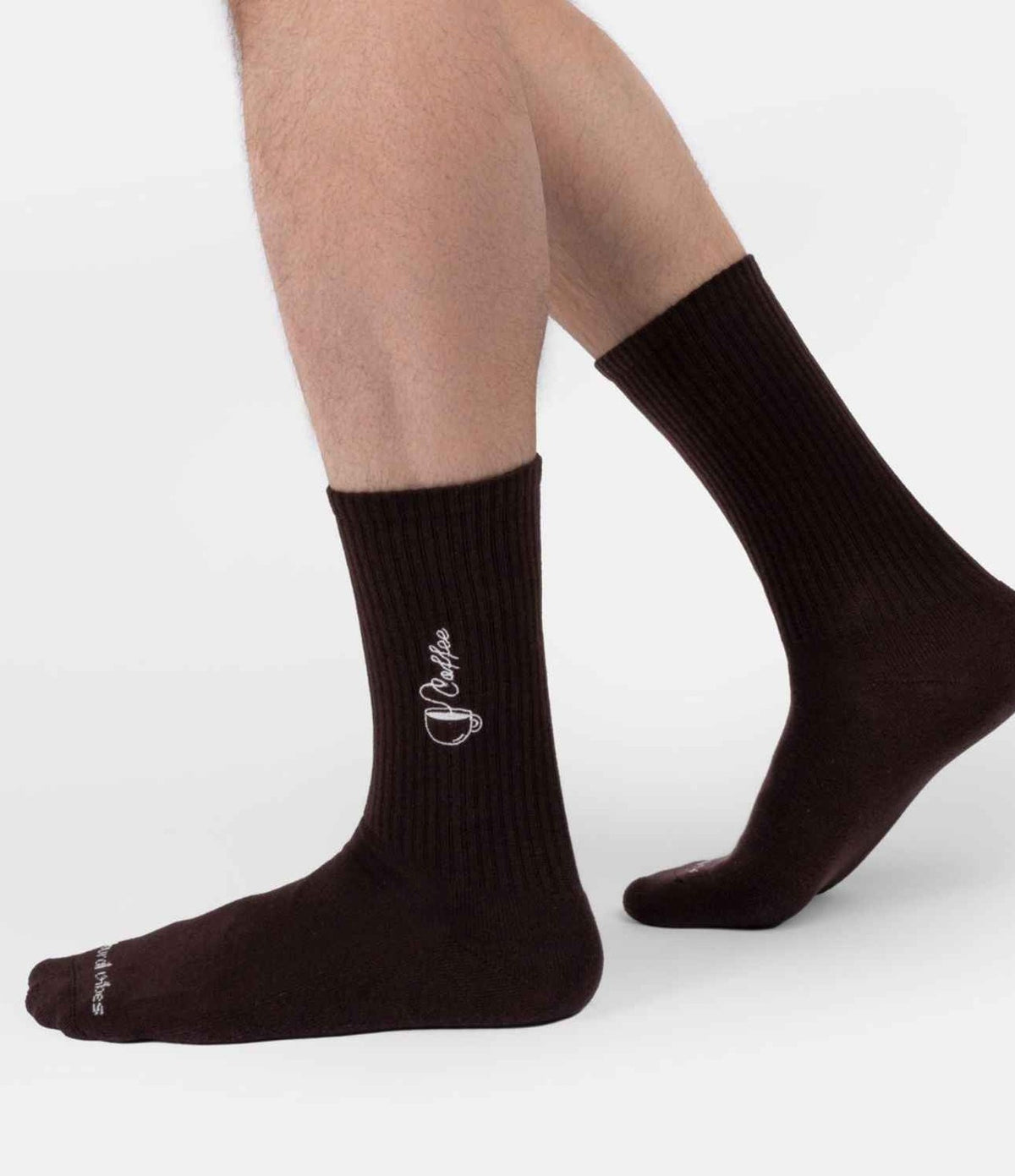 Natural Vibes Coffee Cup Tennis Socks