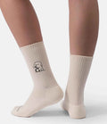 Natural Vibes Dog with Cup Tennis Socks