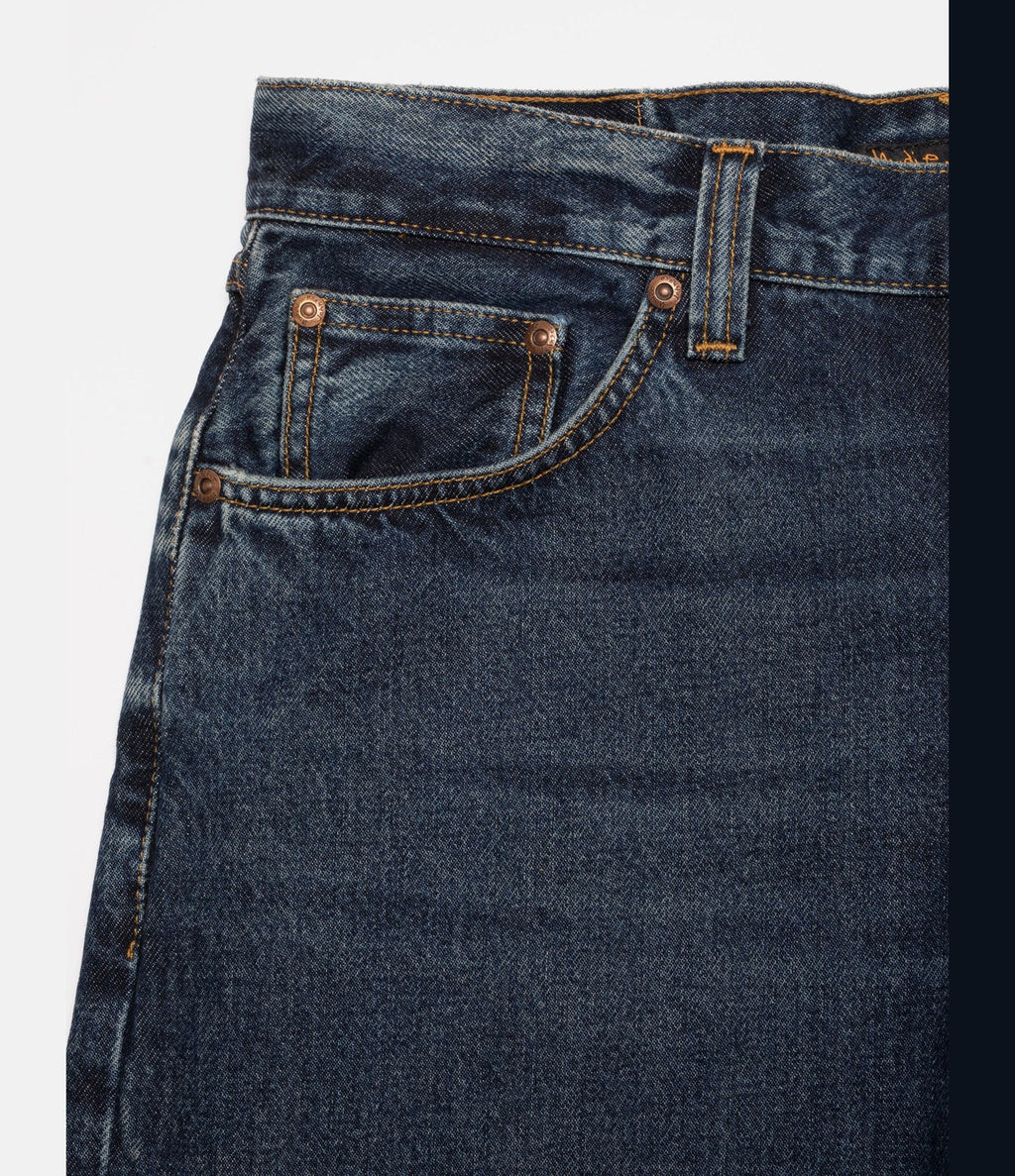 Nudie Jeans Rad Rufus Blue Soil
