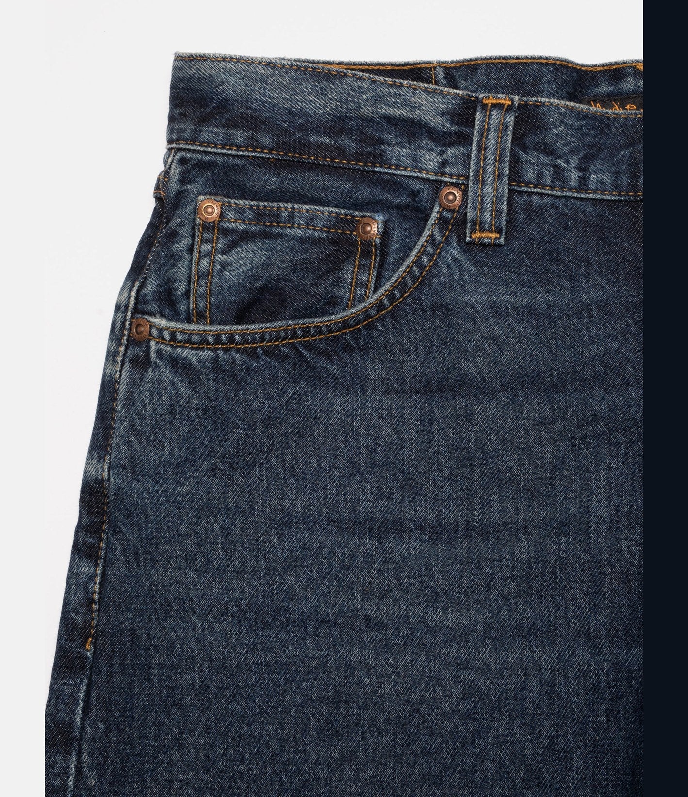Nudie Jeans Rad Rufus Blue Soil