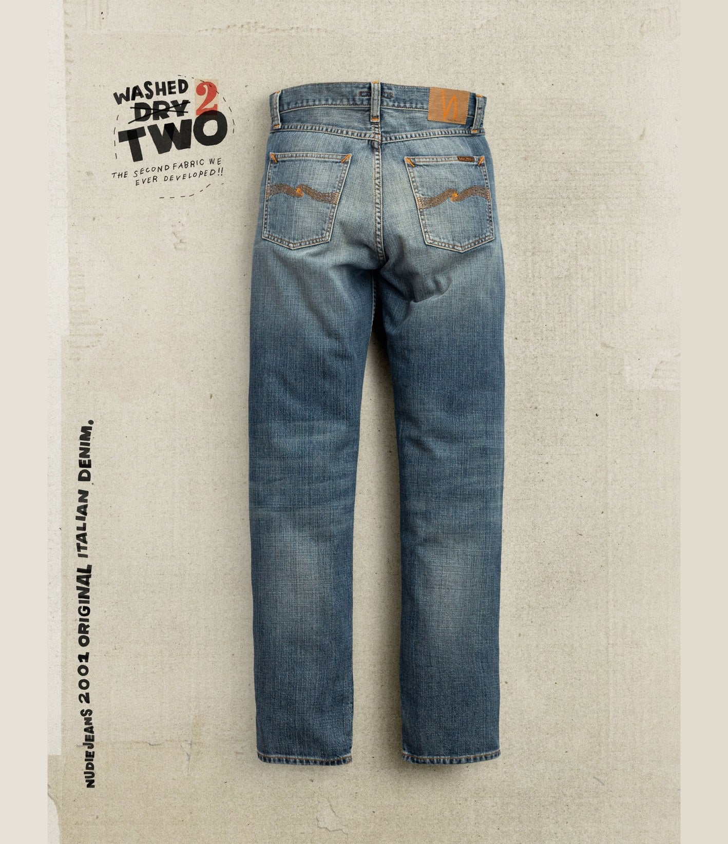 Nudie Jeans Rad Rufus Echoed Gold