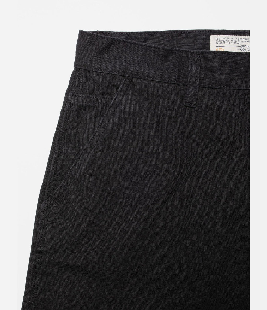 Nudie Jeans Tuff Tony Pants Duck Canvas Black