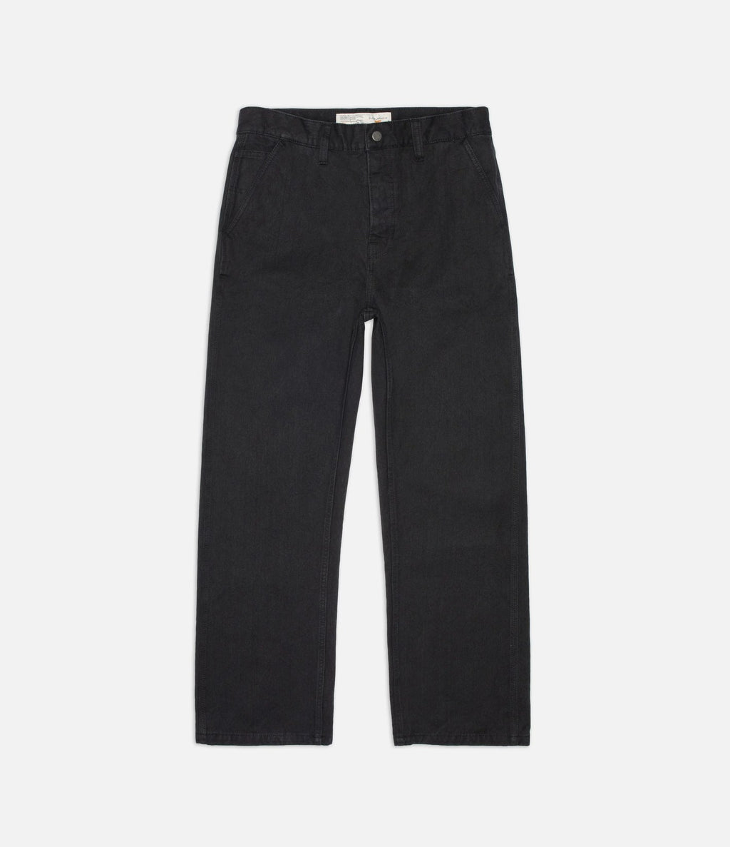 Nudie Jeans Tuff Tony Pants Duck Canvas Black