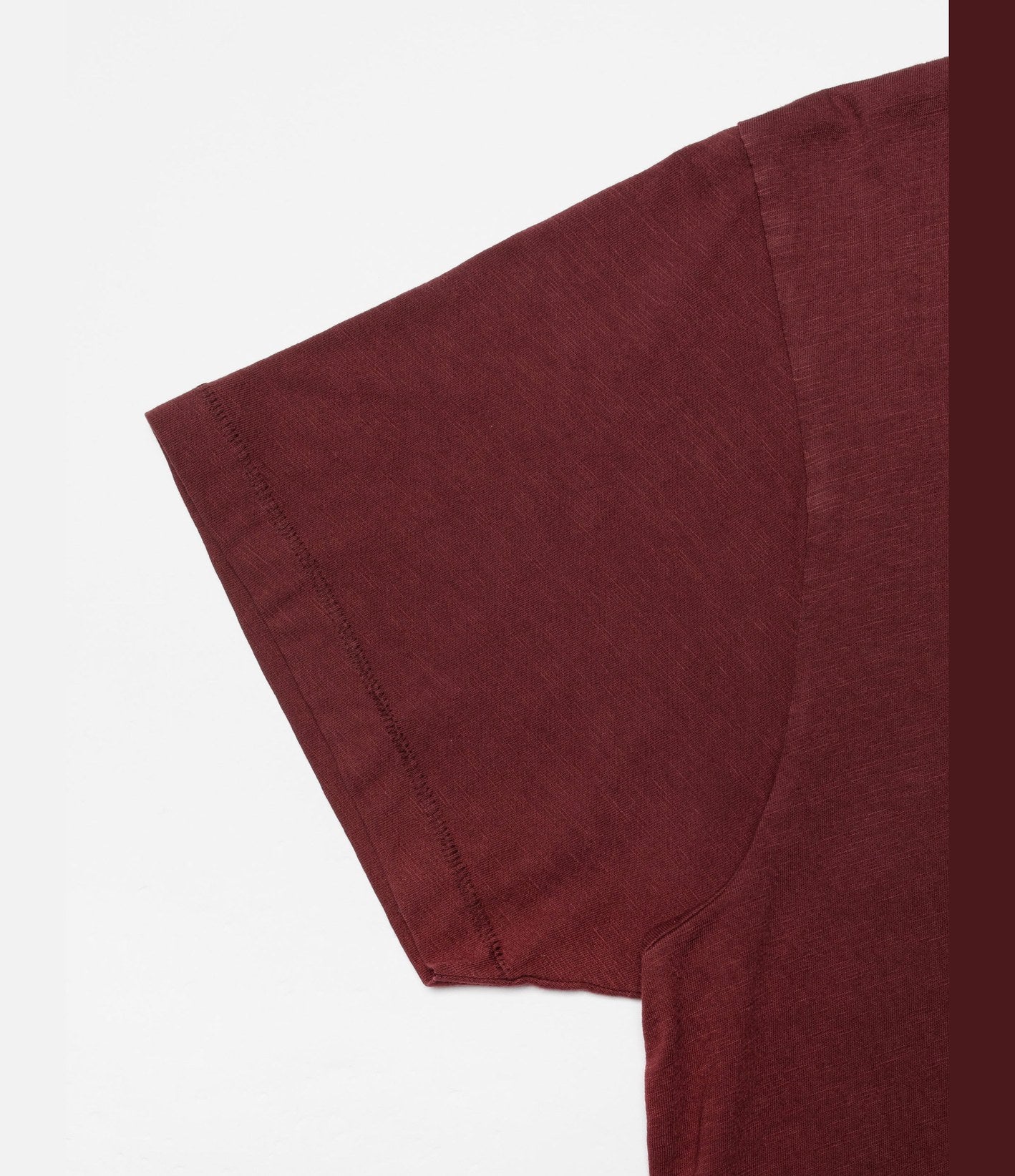 Nudie Jeans Roffe Tee Burgundy