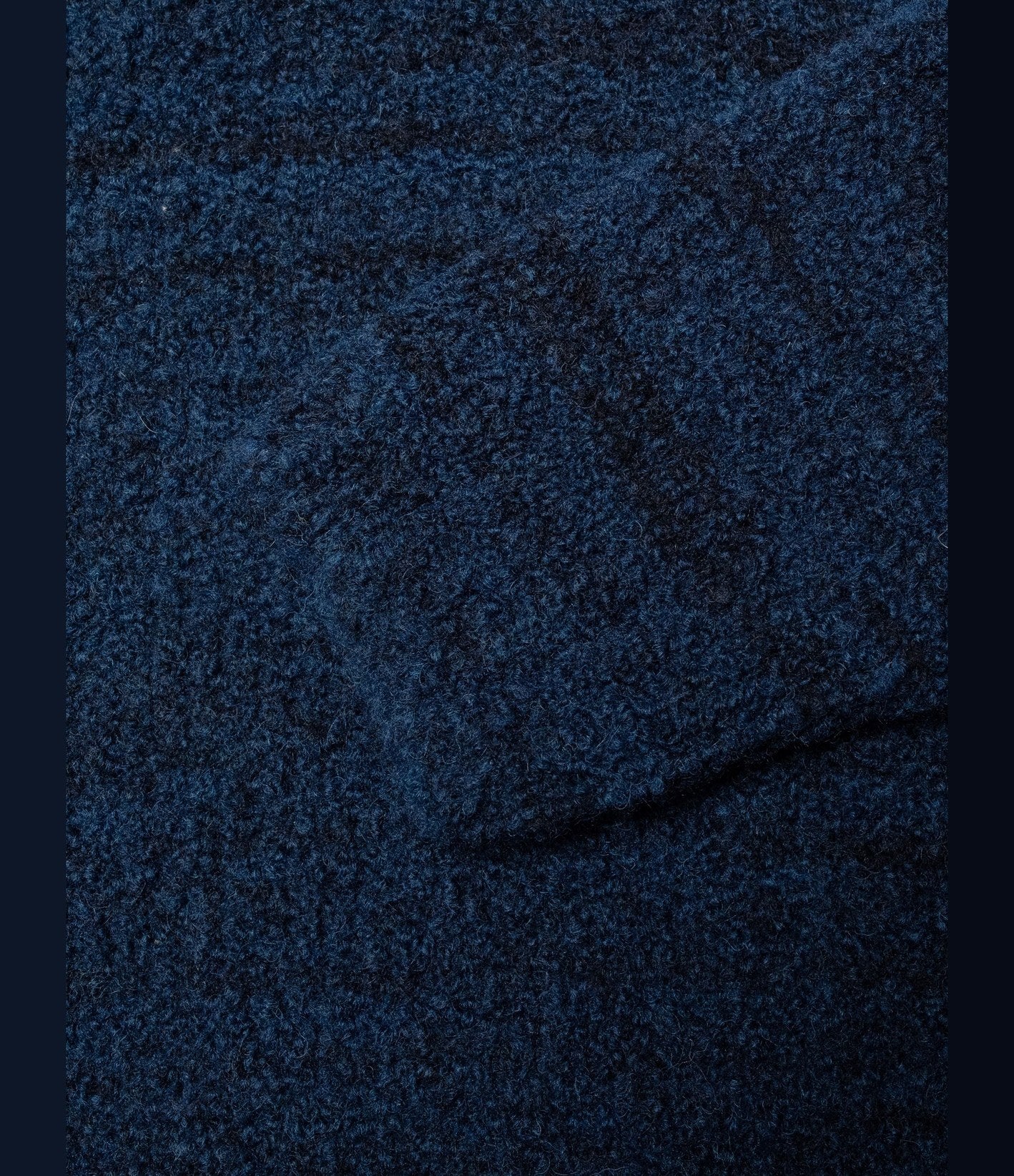 Nudie Jeans Gurra Boucle Sweater Blue