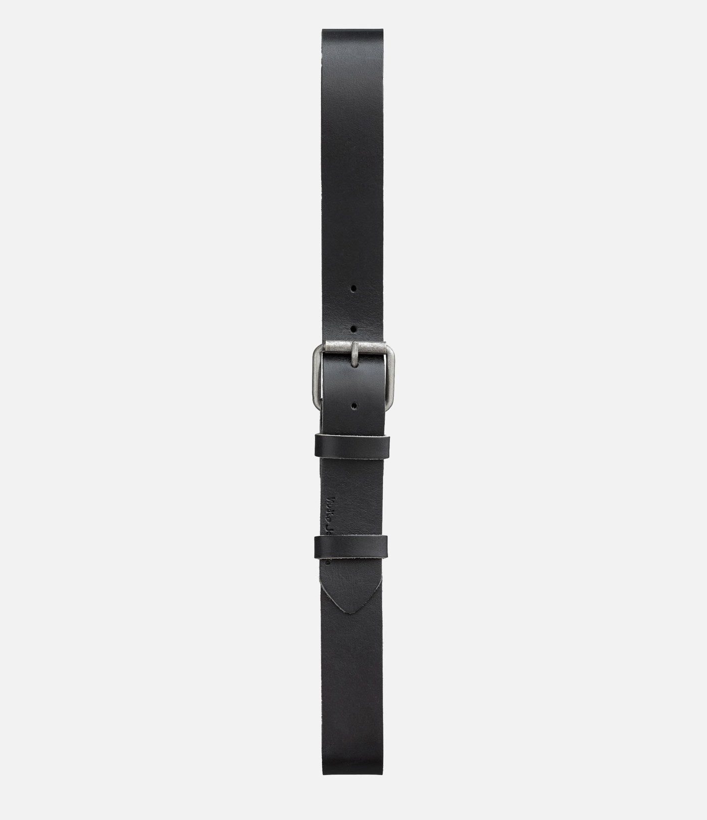Nudie Jeans Pedersson Leather Belt Black