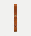 Nudie Jeans Pedersson Leather Belt Toffee Brown