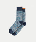 Nudie Jeans Rasmusson Multi Yarn Socks Blue