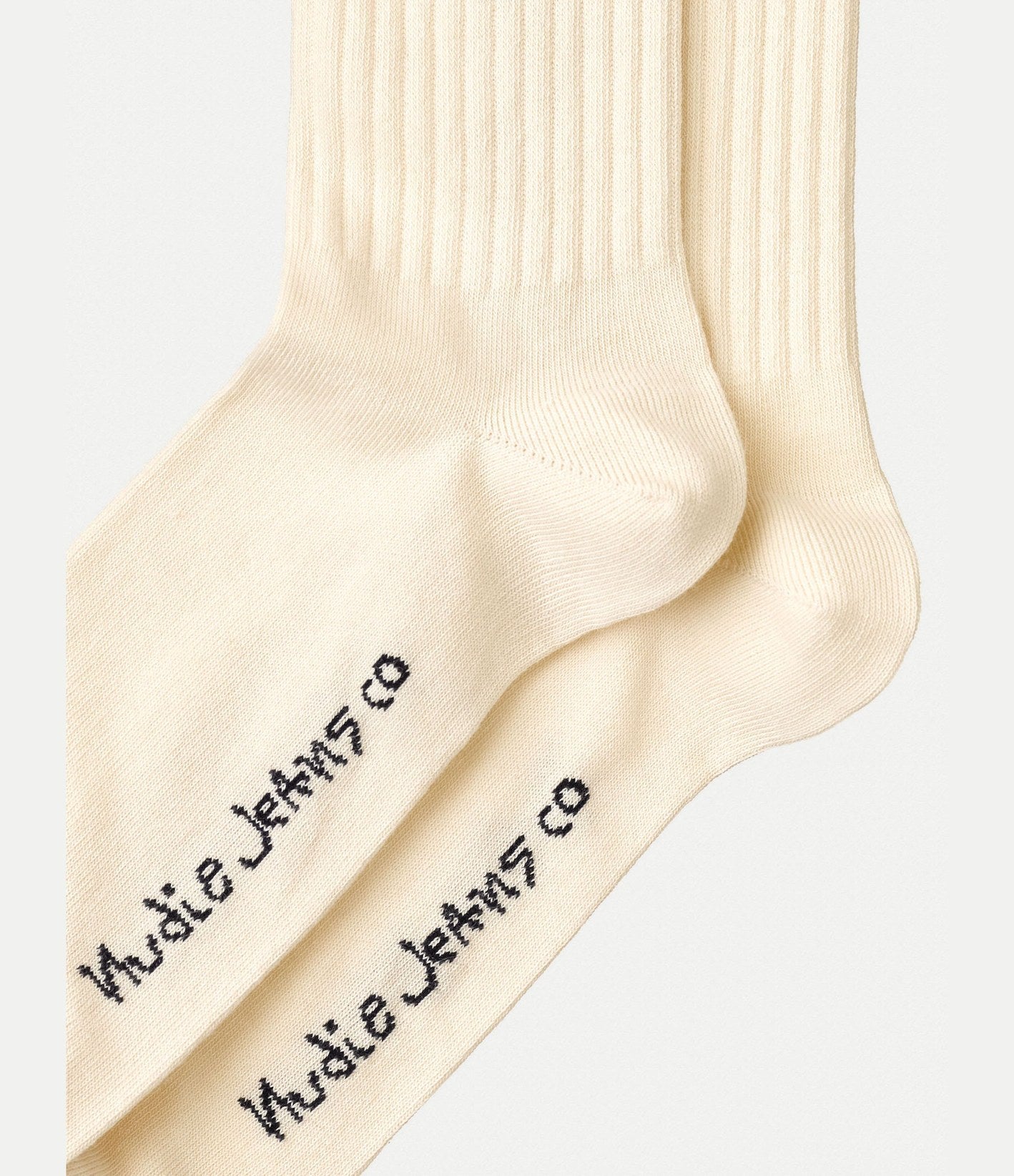 Nudie Jeans Amundsson Sport Socks Off White