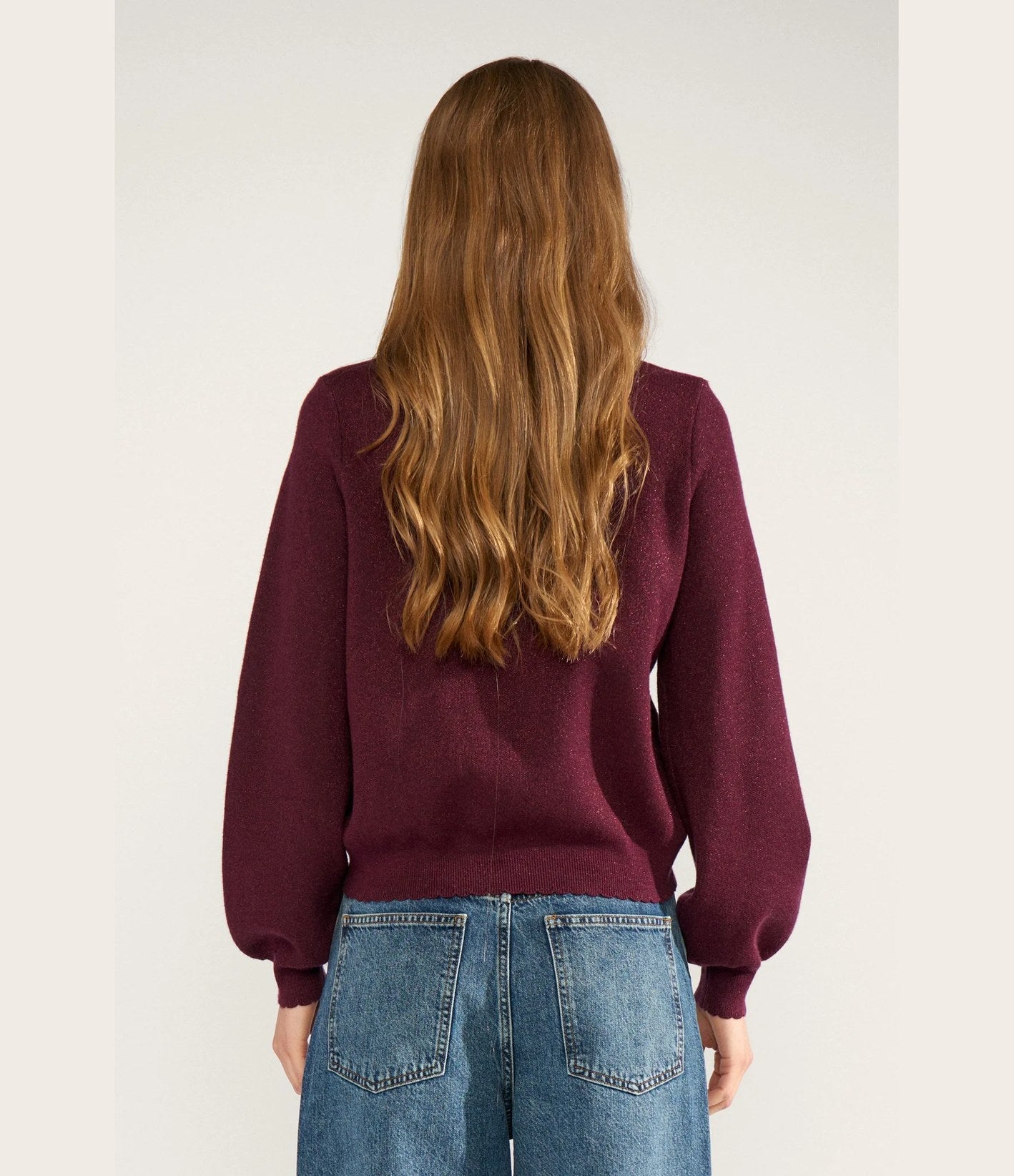 Numph Nubir Solid Pullover Fig