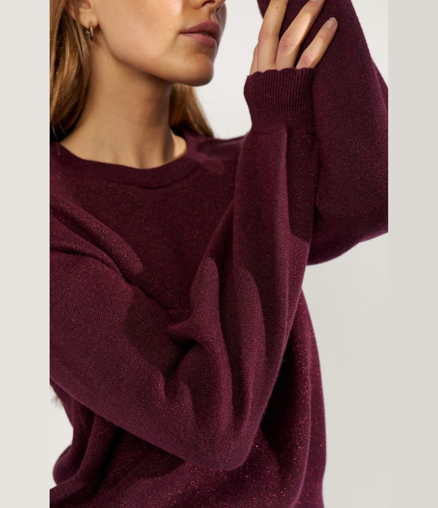Numph Nubir Solid Pullover Fig