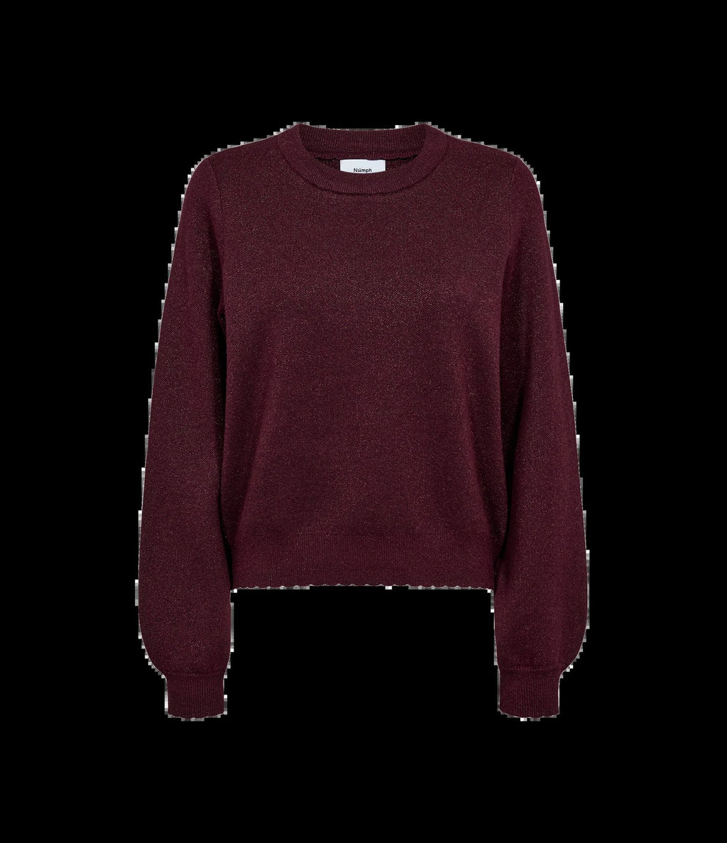 Numph Nubir Solid Pullover Fig