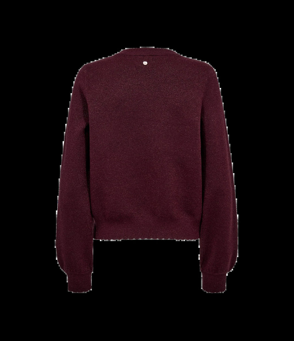 Numph Nubir Solid Pullover Fig