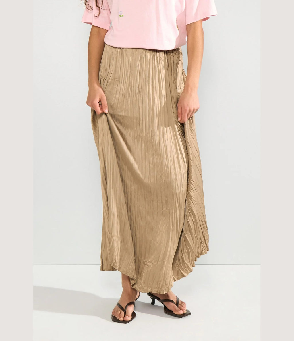 Numph Nufea Skirt Silver Mink