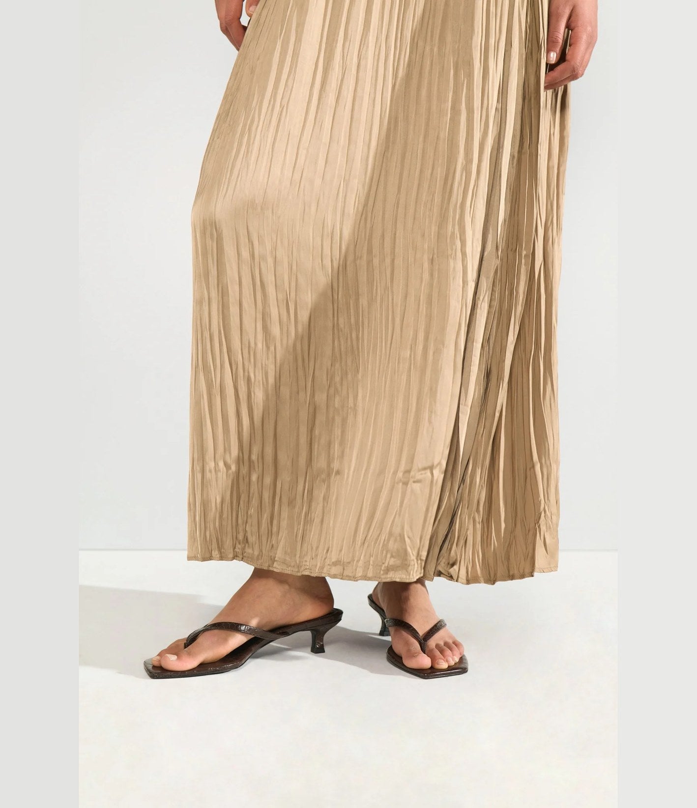 Numph Nufea Skirt Silver Mink