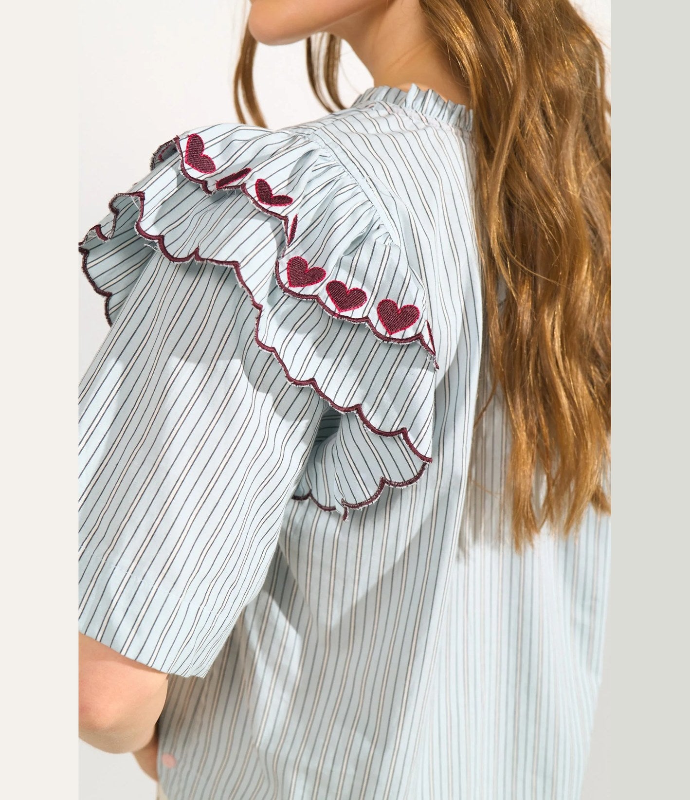 Numph Nuditty Blouse Floaty Blue