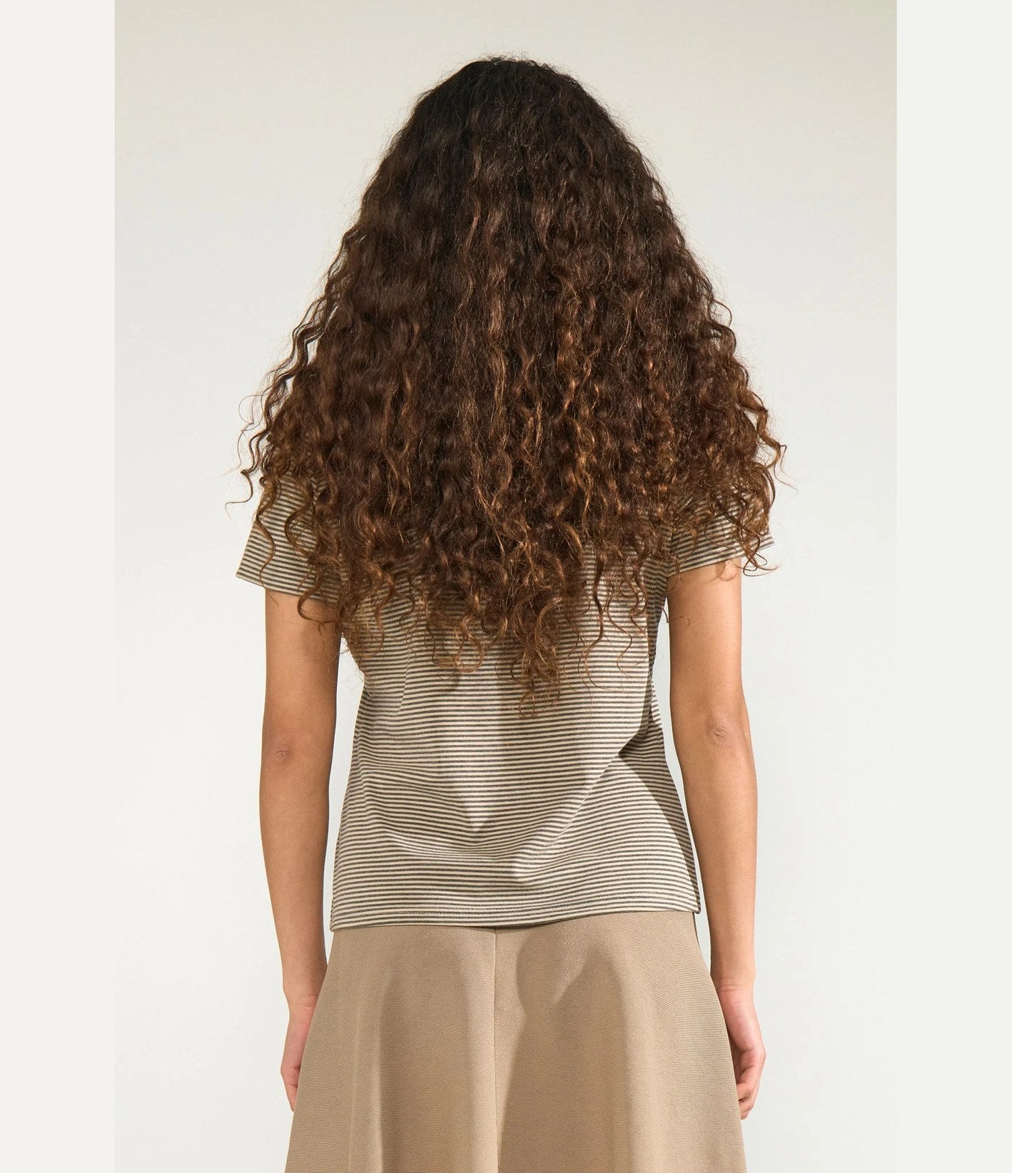 Numph Nualexa T-shirt Silver Mink