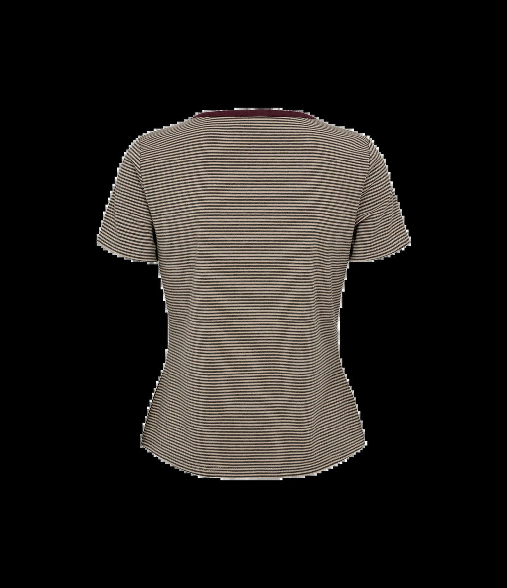 Numph Nualexa T-shirt Silver Mink