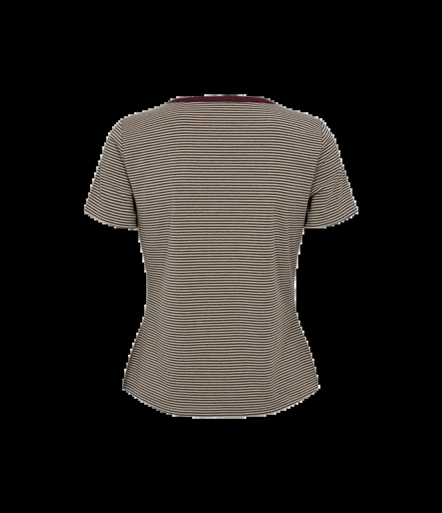 Numph Nualexa T-shirt Silver Mink