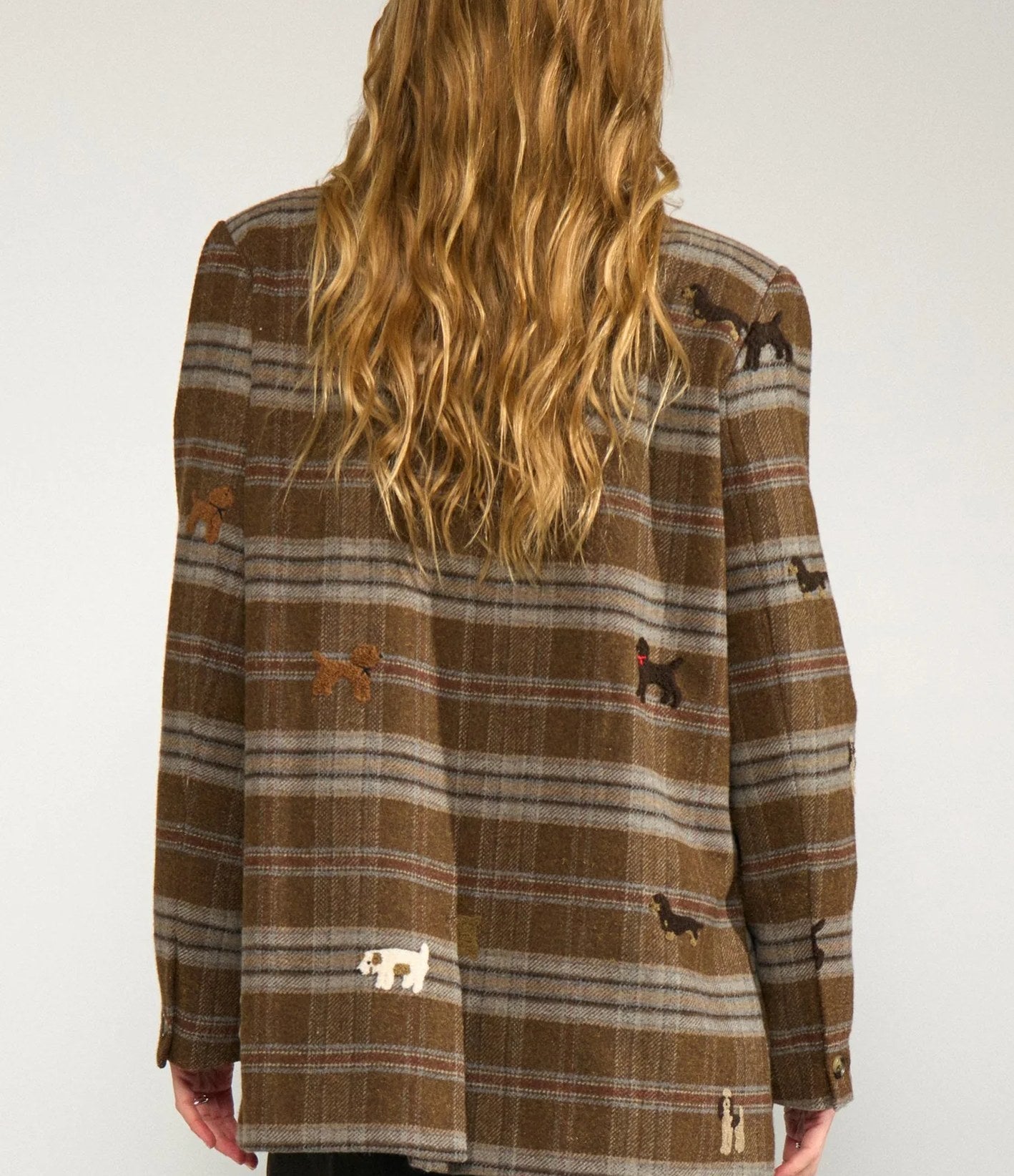 Numph Nuezma Oversize Blazer Kelp