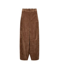 Numph Nucelise Barrel Pants Deep Taupe