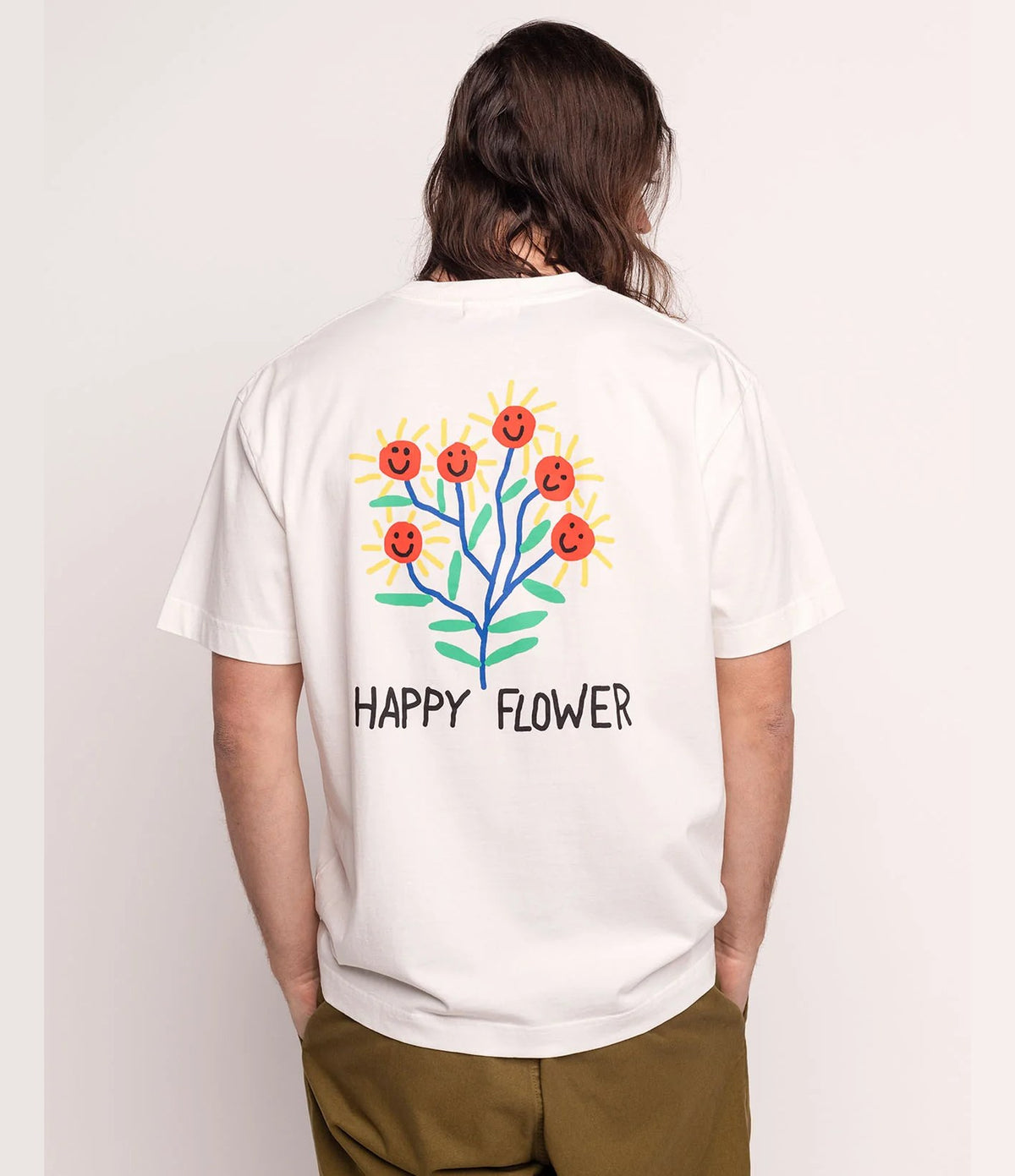 Ollow Happy Flower Off White