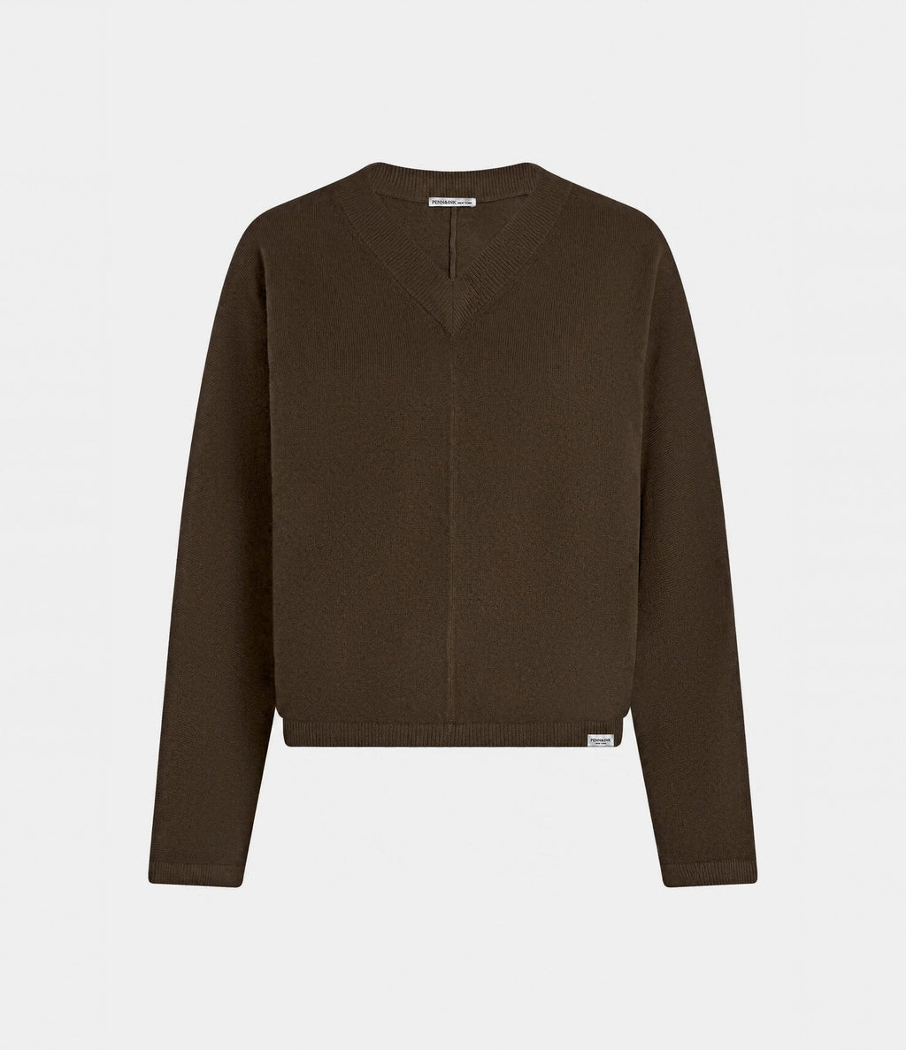 Penn & Ink Pull Col V Tabac