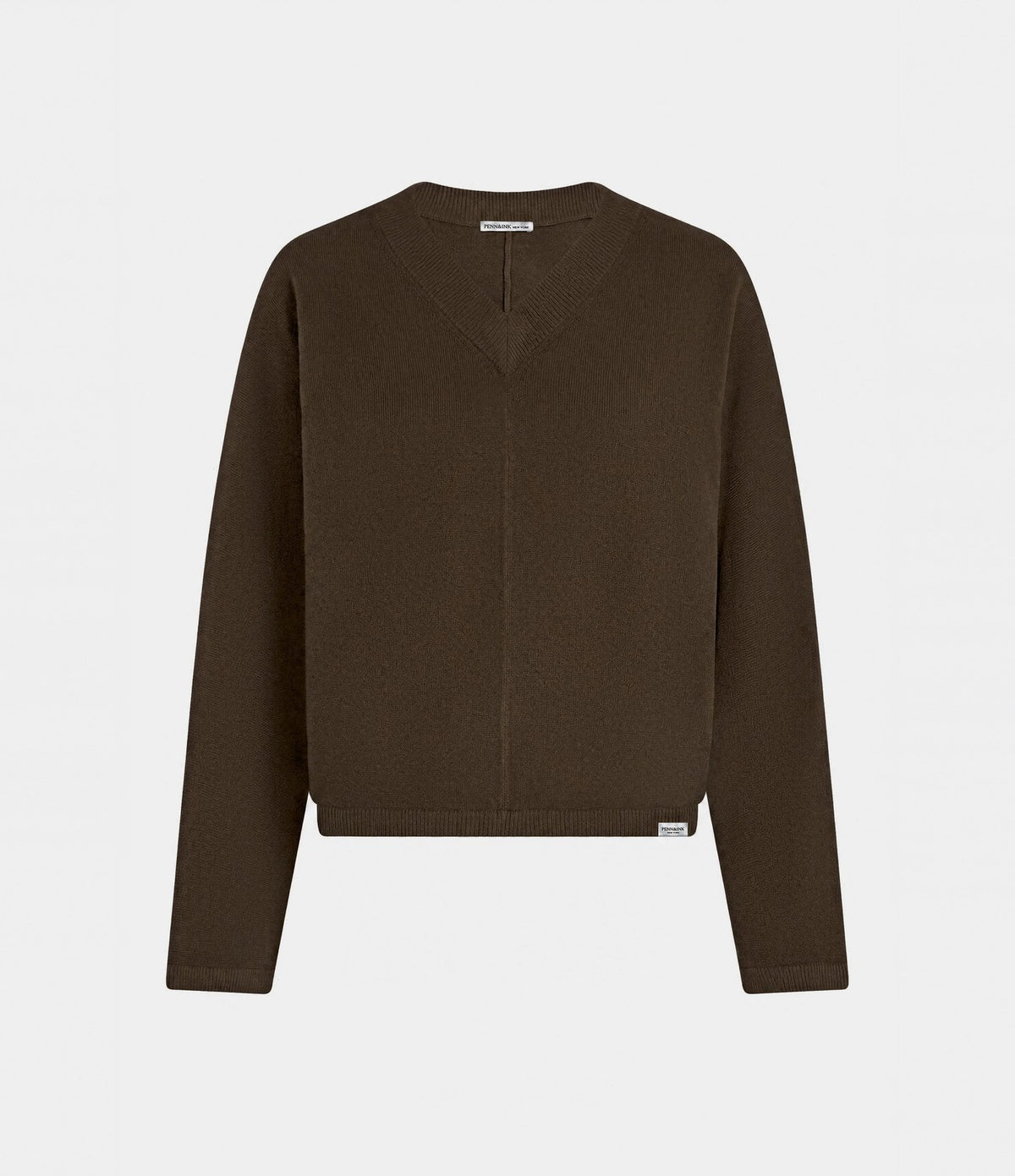Penn & Ink Pull Col V Tabac