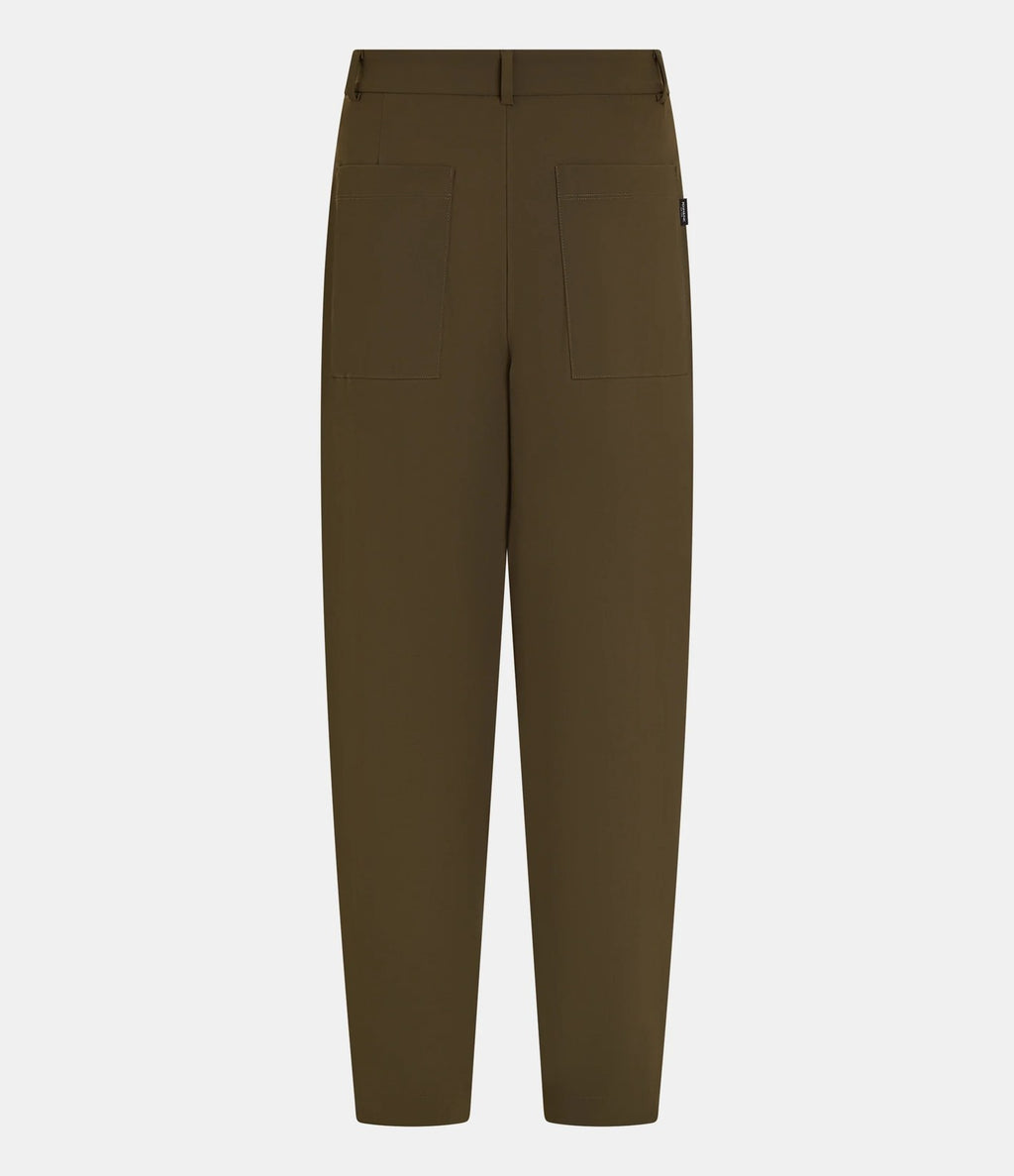 Penn & Ink Pantalon Fuselé Tabac