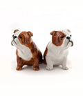 Quail Designs Salière et poivrière Bouledogue anglais