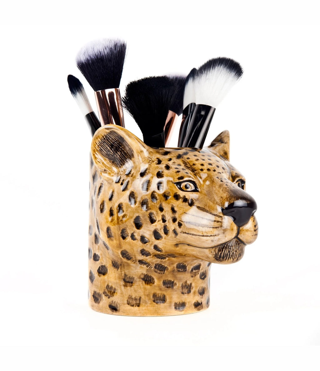 Quail Designs Portalápices Leopardo