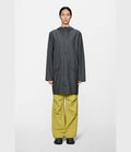 Rains Long Jacket W3 Dark Grey