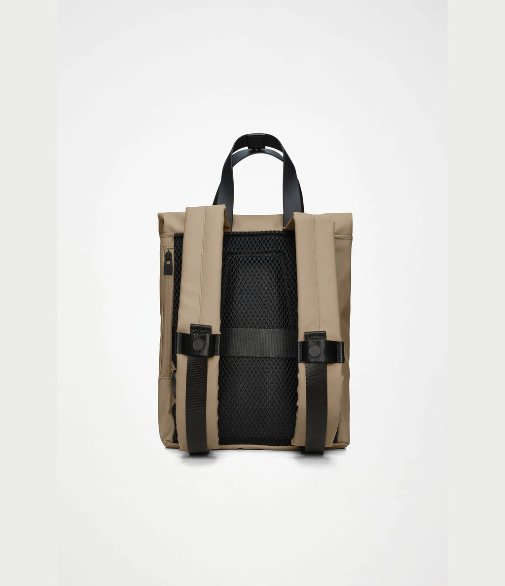 Rains 2-Way Tote Backpack Mini Sand