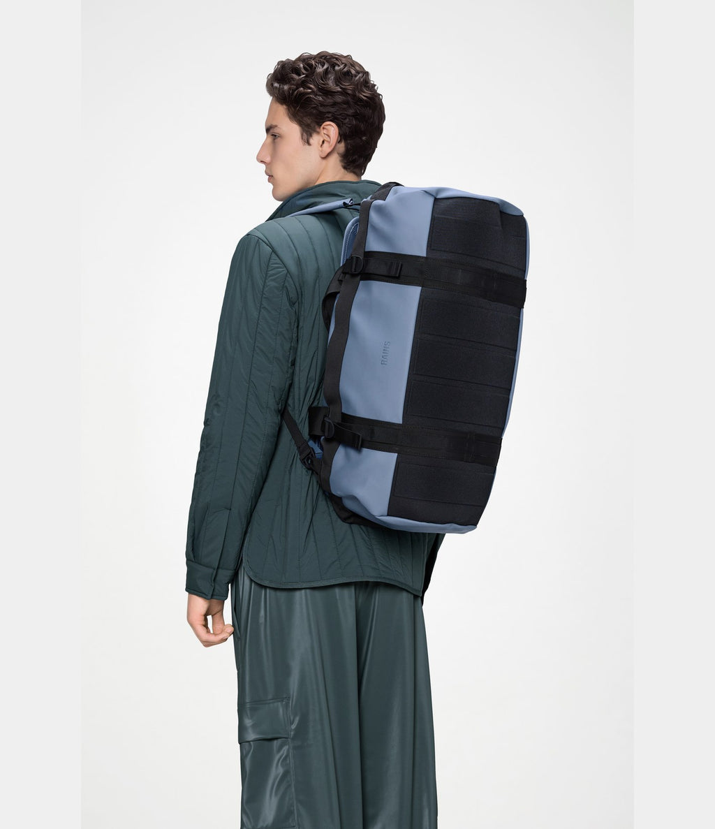 Rains Texel Duffel Bag Small Blue Dusk